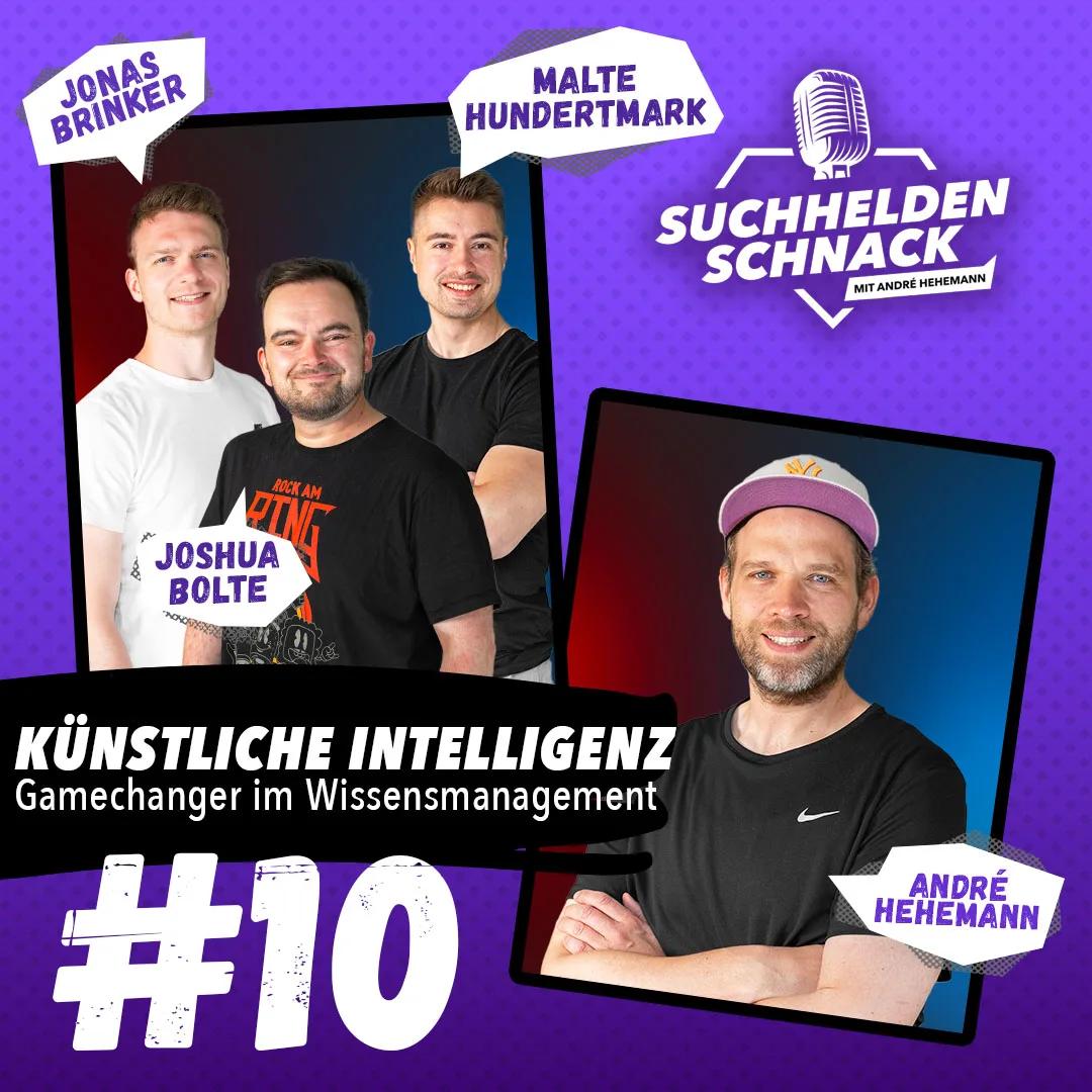 Cover: KI Wissensmanagement – Suchhelden Schnack Episode 10
