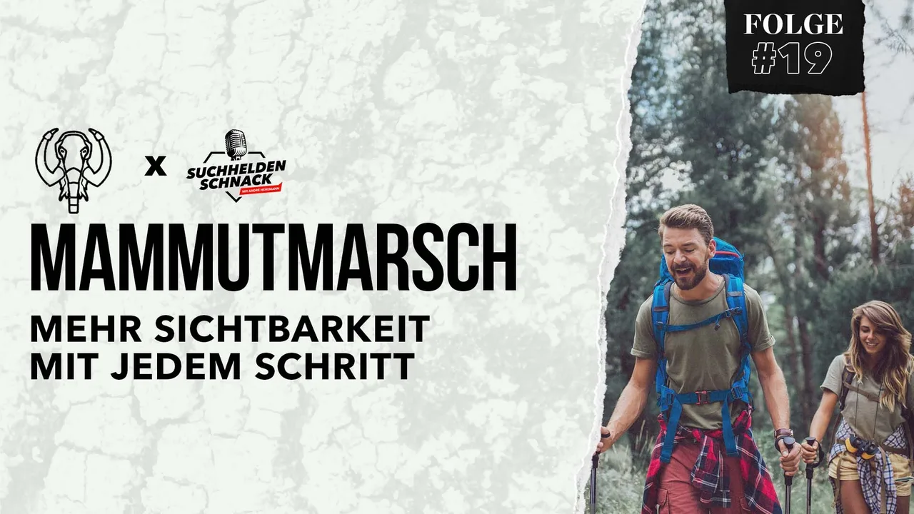 Suchhelden Schnack: Mehr Sichtbarkeit für Mammutmarsch