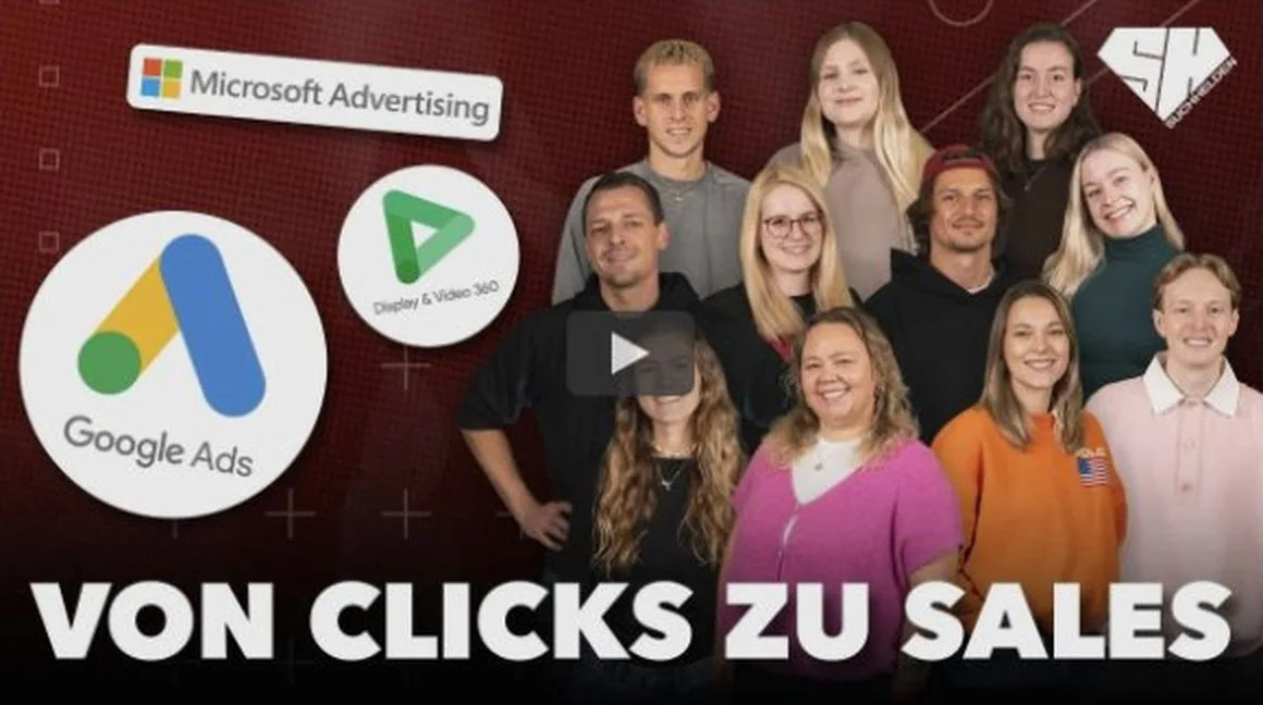 Von Clicks zu Sales – das Google-Ads-Team der Suchhelden